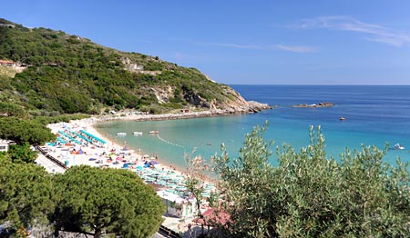 La spiaggia di Cavoli